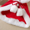 Cat Christmas Outfits, Dog Cat Santa Claus Outfit, Soft And Thick Xmas Cape With Hat