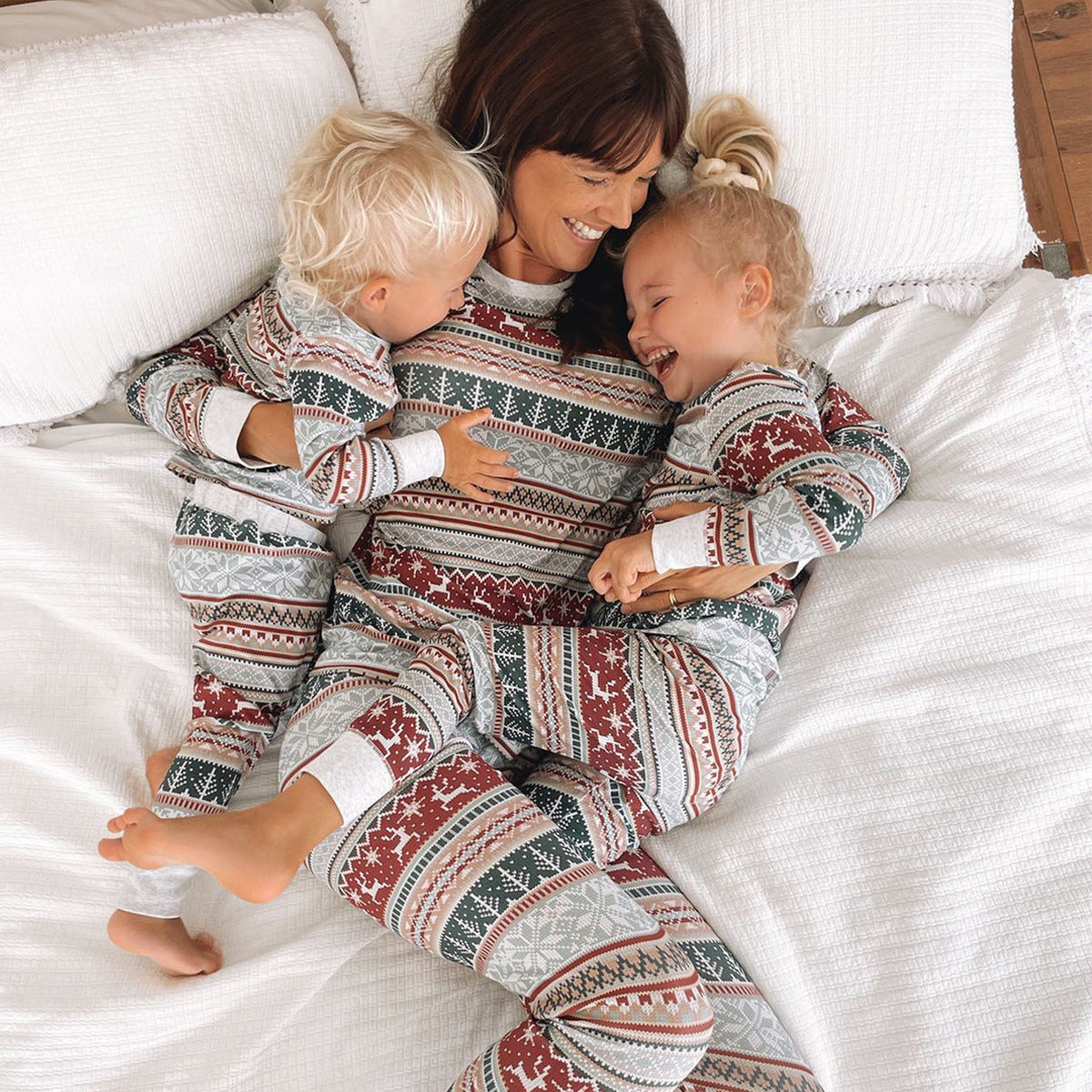 Christmas family pajamas sets